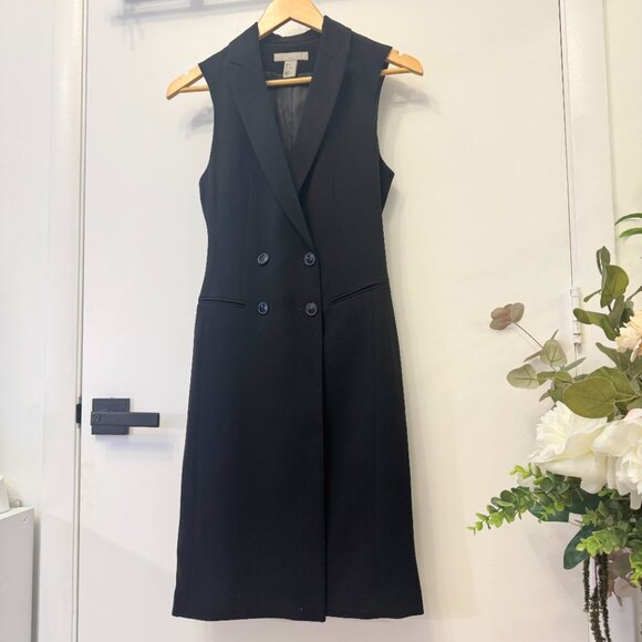 H&M Black Sleeveless Blazer Dress 🖤 - Picture 3 of 3